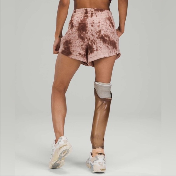 Lululemon tie-dye terry cloth shorts - Picture 3 of 5